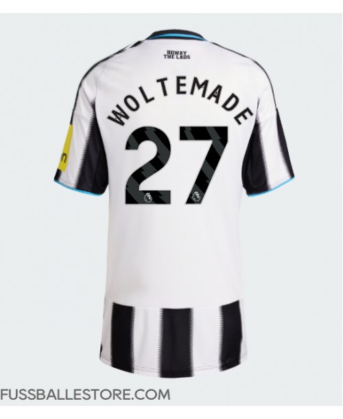 Günstige Newcastle United Nick Woltemade #27 Heimtrikot Damen 2025-26 Kurzarm Günstige Newcastle United Nick Woltemade #27 Heimtrikot Damen 2025-26 Kurzarm
